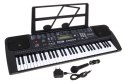 Keyboard z mikrofonem dla dzieci 5+ Taktomierz Radio USB MP3 \