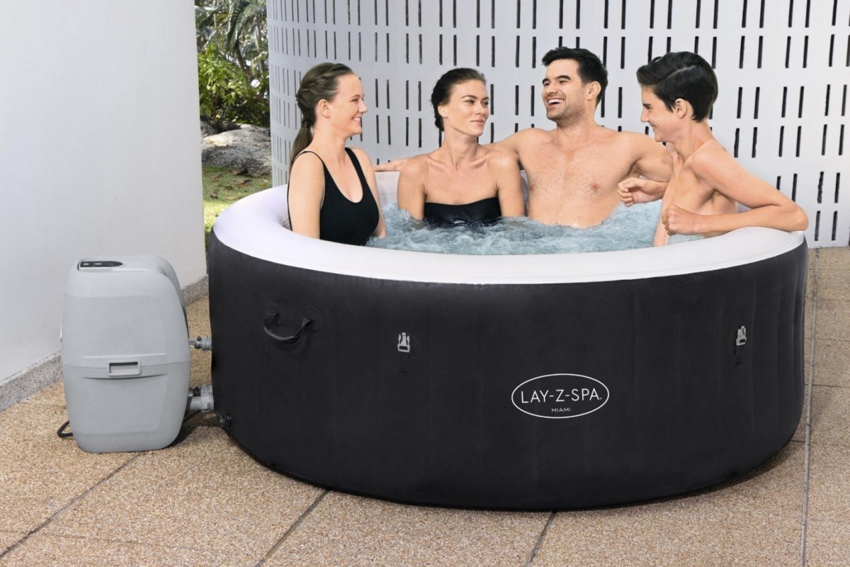 Lay-Z-Spa Miami Jacuzzi BESTWAY Lay-Z-Spa Miami Jacuzzi BESTWAY
