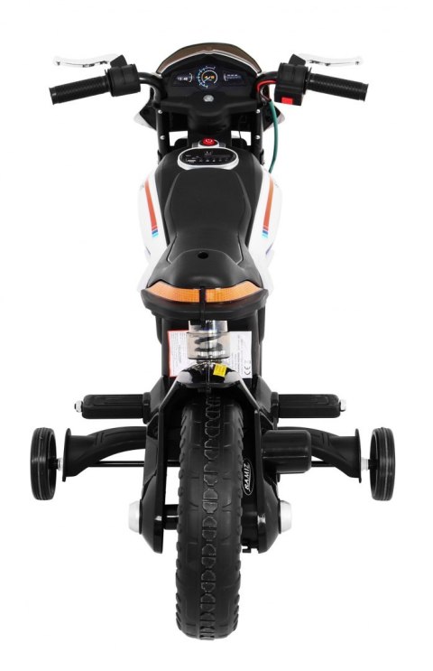 Motor Cross elektryczny dla dzieci Night Rider Biały