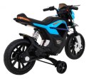 Motor Cross elektryczny dla dzieci Night Rider Niebieski