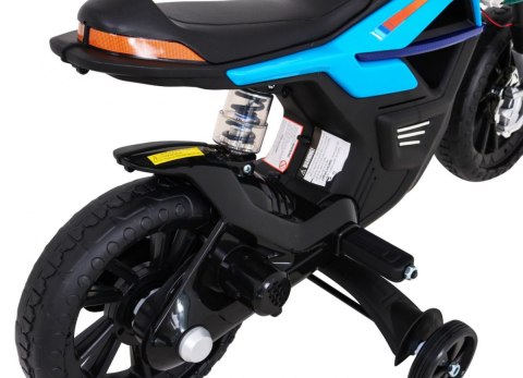 Motor Cross elektryczny dla dzieci Night Rider Niebieski