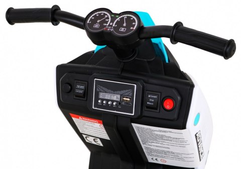 Jeźdzki motor motorek elektryczny na akumulator dla dzieci ADVANCE