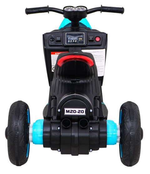 Jeźdzki motor motorek elektryczny na akumulator dla dzieci ADVANCE