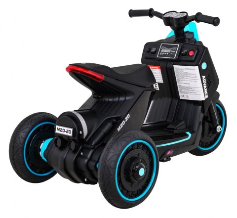Jeźdzki motor motorek elektryczny na akumulator dla dzieci ADVANCE