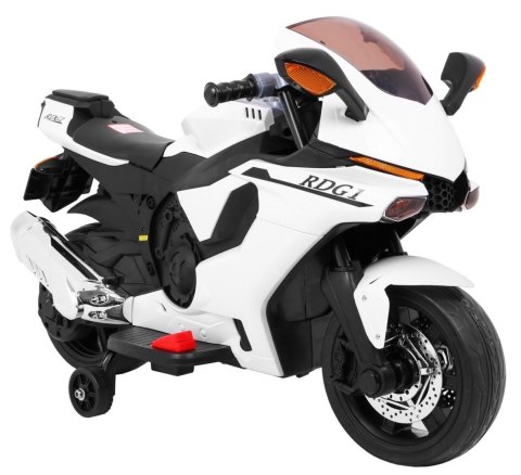 Motor elektryczny dla dzieci ns akumulator R1 Superbike Biały