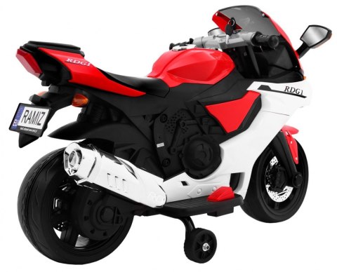 Motor elektryczny dla dzieci ns akumulator R1 Superbike Czerwony