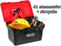 Ogromna Skrzynka Z Narzędziami - 41 Elementów