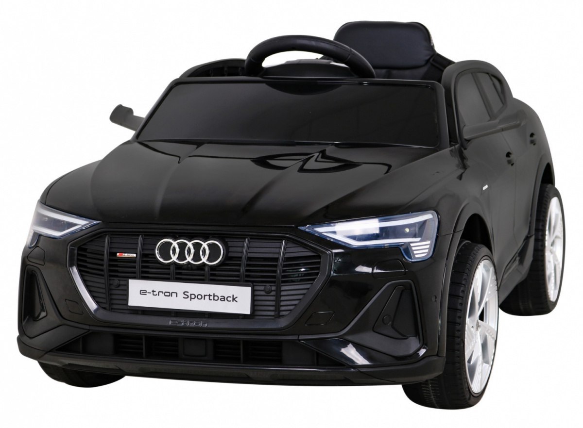 Pojazd Audi E-Tron Sportback Czarny Pojazd Audi E-Tron Sportback Czarny
