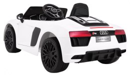 Samochód AUTO  na akumulator AUDI R8 Spyder RS EVA 2 4G Biały