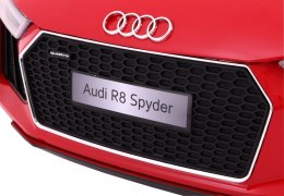 Samochód AUTO  na akumulator AUDI R8 Spyder RS EVA 2 4G Czerwony