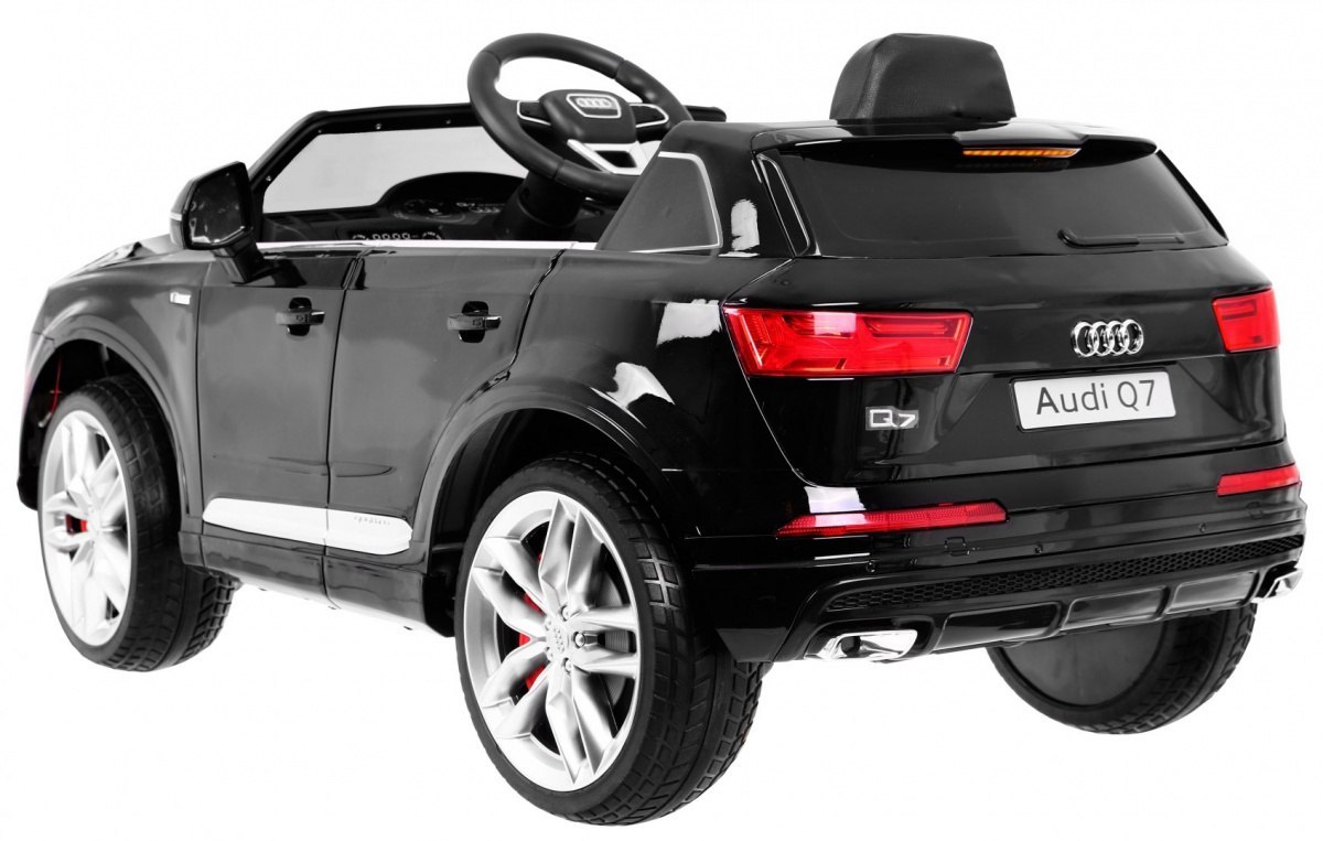 +PILOT +SKóra +KOŁA EVA Samochód AUTO na akumulator Audi Q7 +PILOT +SKóra +KOŁA EVA Samochód AUTO na akumulator Audi Q7