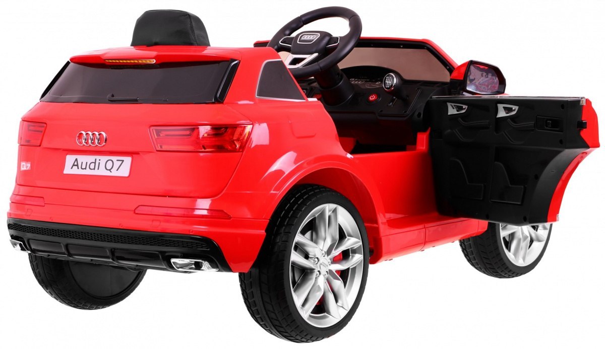 +PILOT +SKóra +KOŁA EVA Samochód AUTO na akumulator Audi Q7 +PILOT +SKóra +KOŁA EVA Samochód AUTO na akumulator Audi Q7