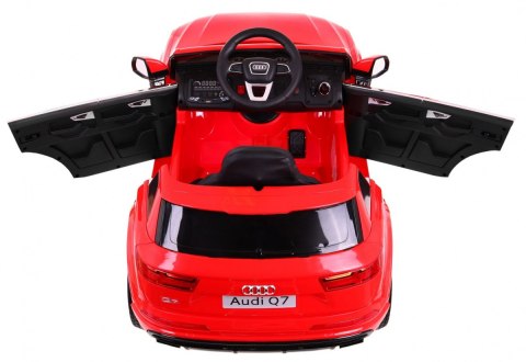 +PILOT  +SKóra +KOŁA EVA Samochód AUTO na akumulator Audi Q7