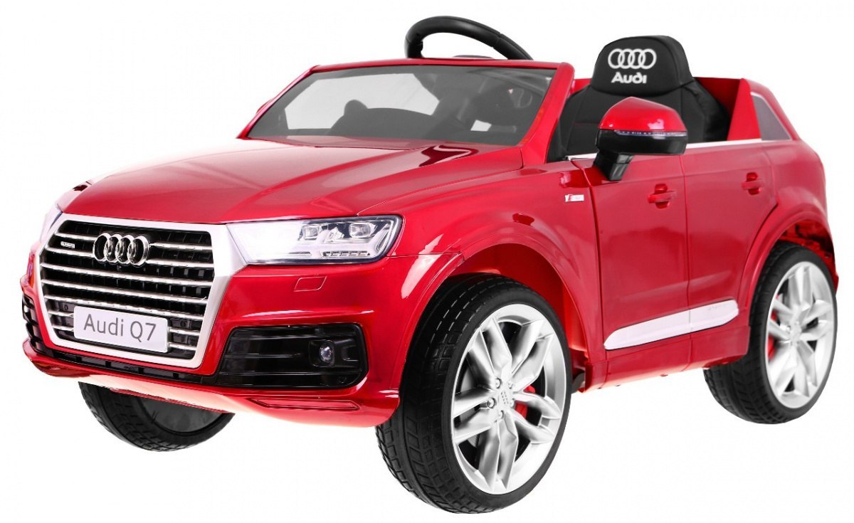 +Lakierowany +SKóra +KOŁA EVA Samochód AUTO na akumulator Audi Q7 +Lakierowany +SKóra +KOŁA EVA Samochód AUTO na akumulator Audi Q7