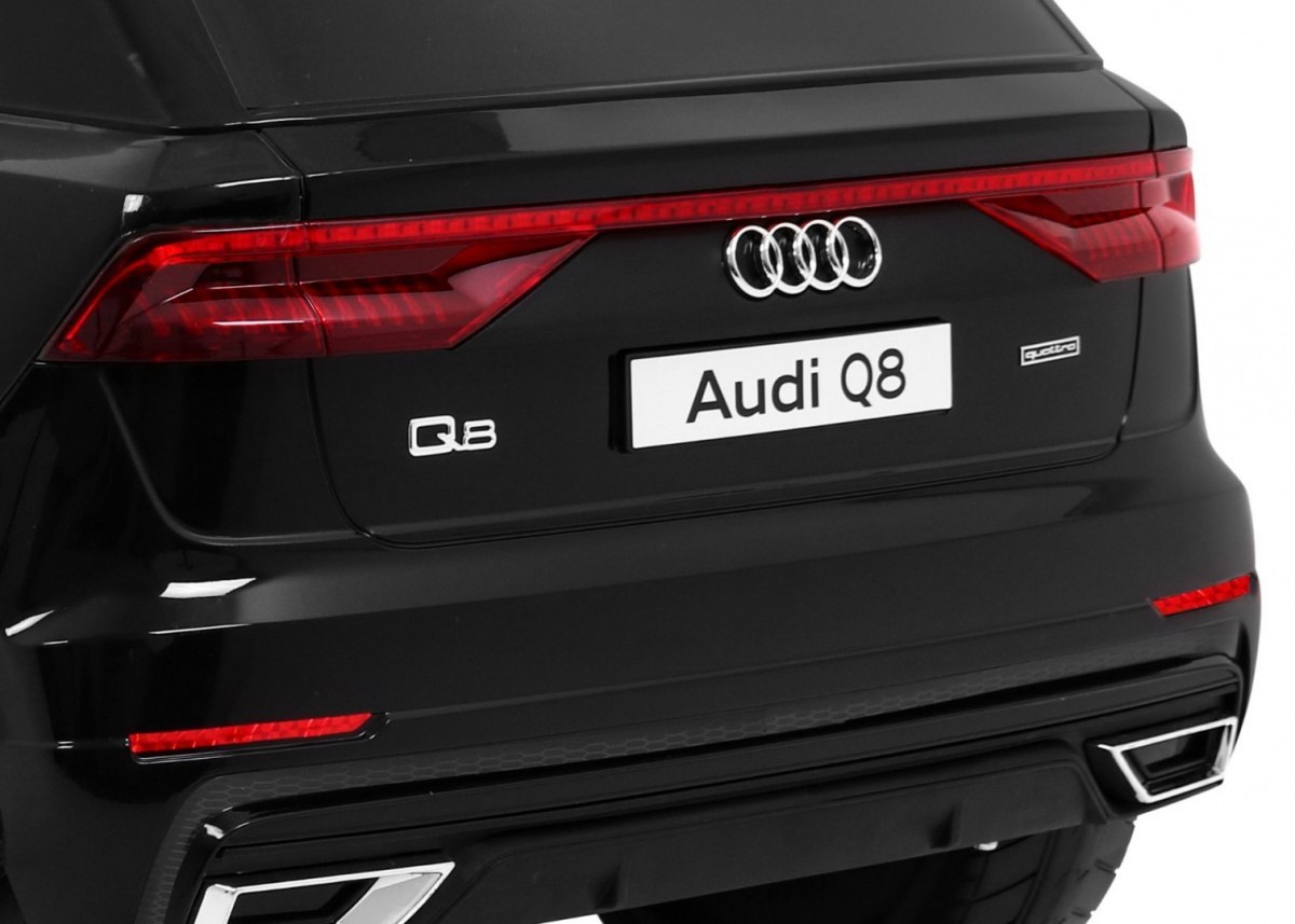 Samochód AUTO na akumulator Audi Q8 LIFT Czarny Samochód AUTO na akumulator Audi Q8 LIFT Czarny