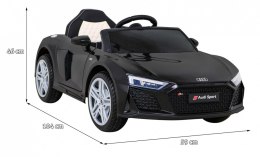 Samochód AUTO  na akumulator Audi R8 LIFT Czarny