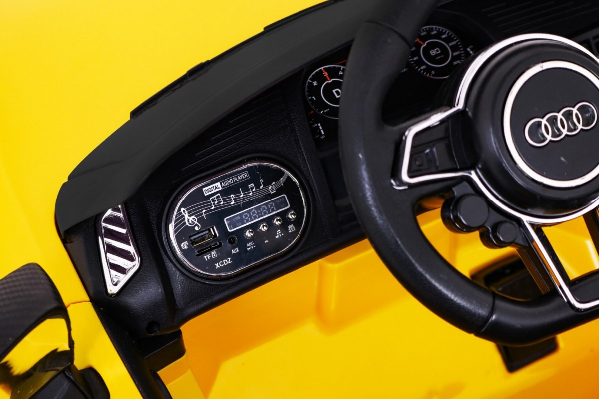 Samochód AUTO  na akumulator Audi R8 Żółty