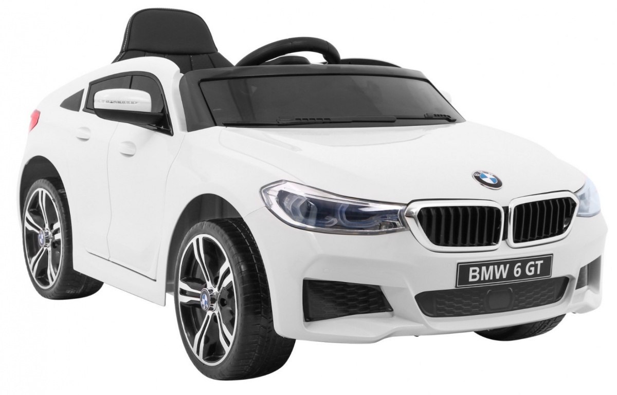 Samochód AUTO  na akumulator BMW 6 GT Biały
