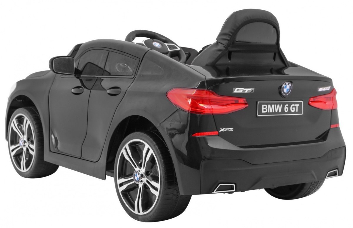 Samochód AUTO  na akumulator BMW 6 GT Czarny
