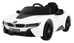 Samochód AUTO  na akumulator BMW I8 LIFT Biały