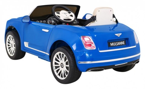 Samochód AUTO  na akumulator Bentley Mulsanne Niebieski