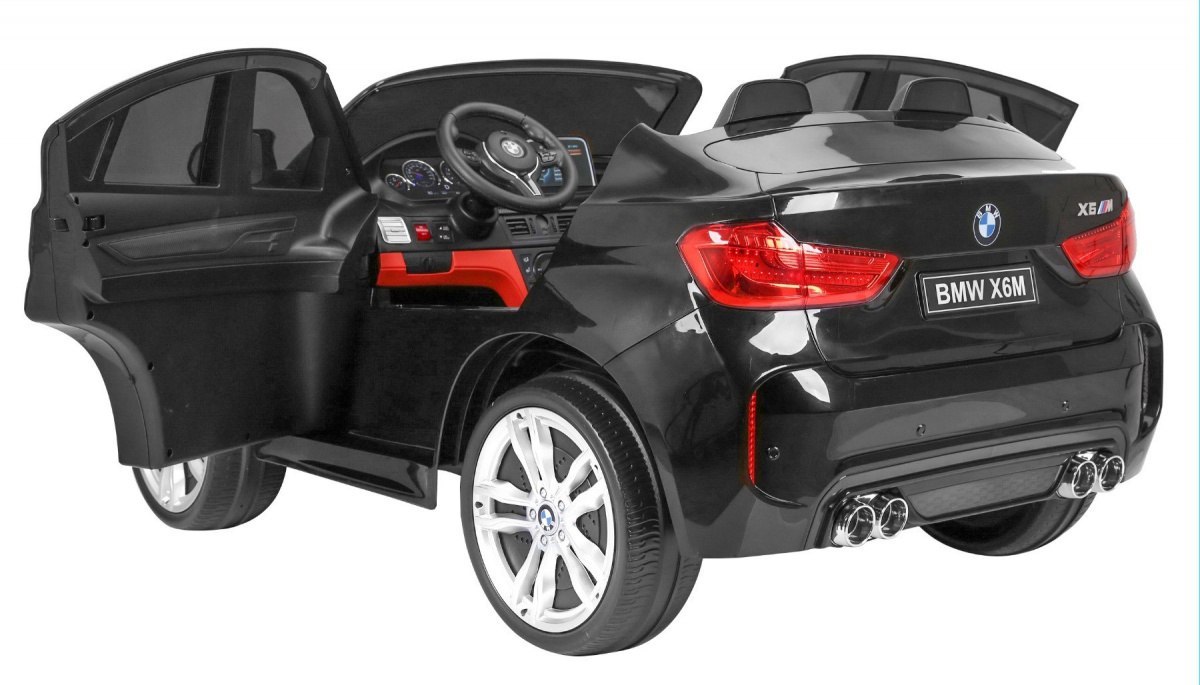 Pojazd BMW X6M 2 os XXL Czarny Pojazd BMW X6M 2 os XXL Czarny