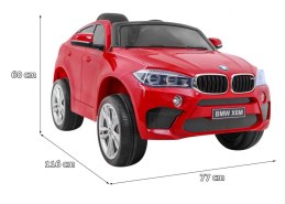 od 0-4 lat +PILOT 12V Samochód elektryczny auto na akumulator BMW X6M