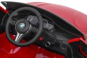 +PILOT +Skóra Samochód AUTO na akumulator BMW X6M Czerwony