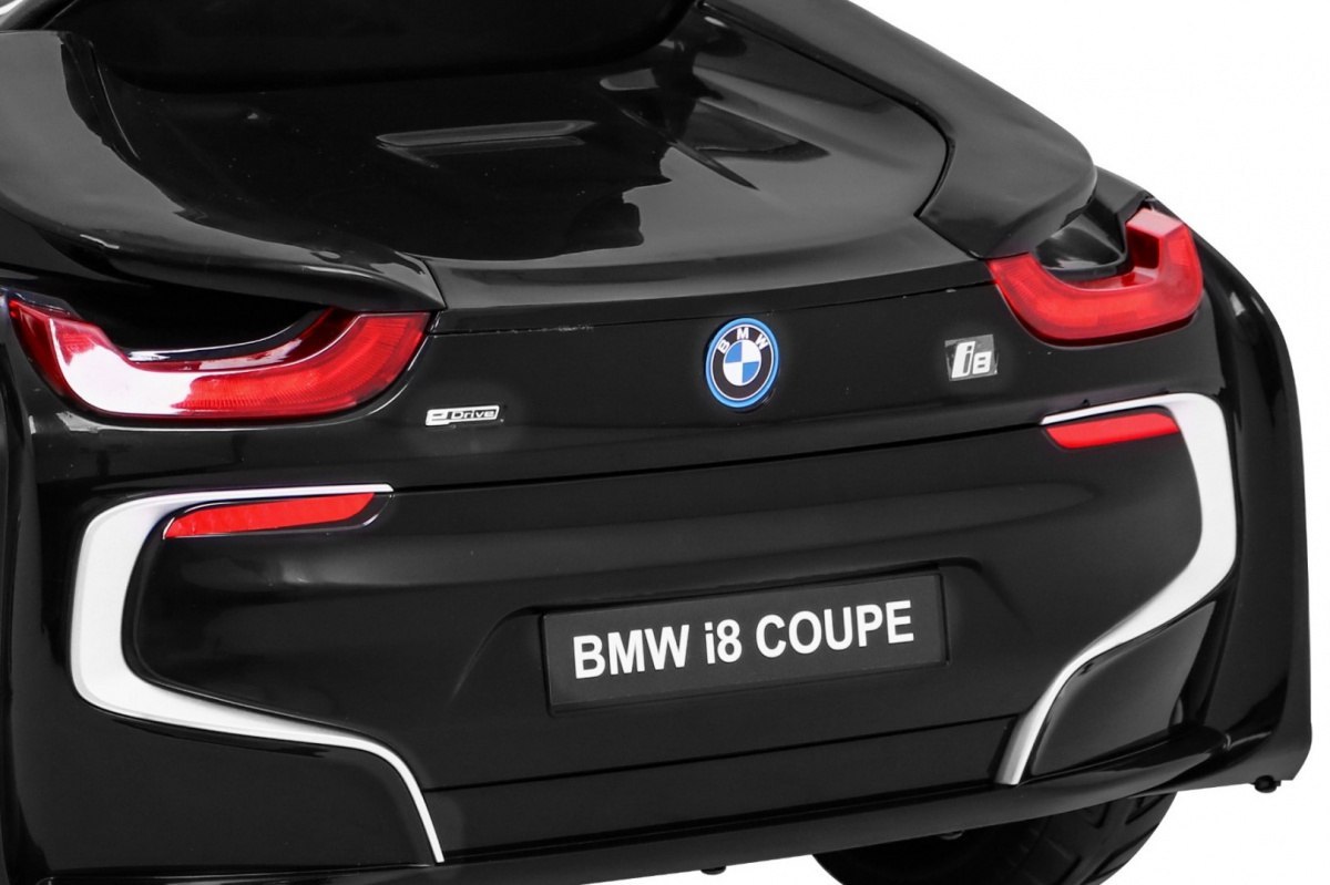 Samochód AUTO na akumulator BMW I8 LIFT Czarny Samochód AUTO na akumulator BMW I8 LIFT Czarny