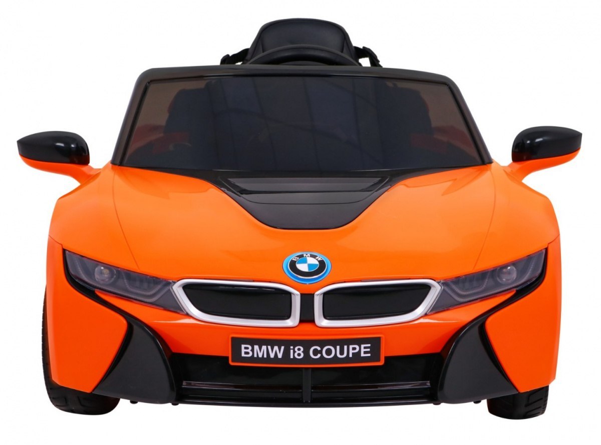 Samochód AUTO  na akumulator BMW I8 LIFT Pomarańczowy