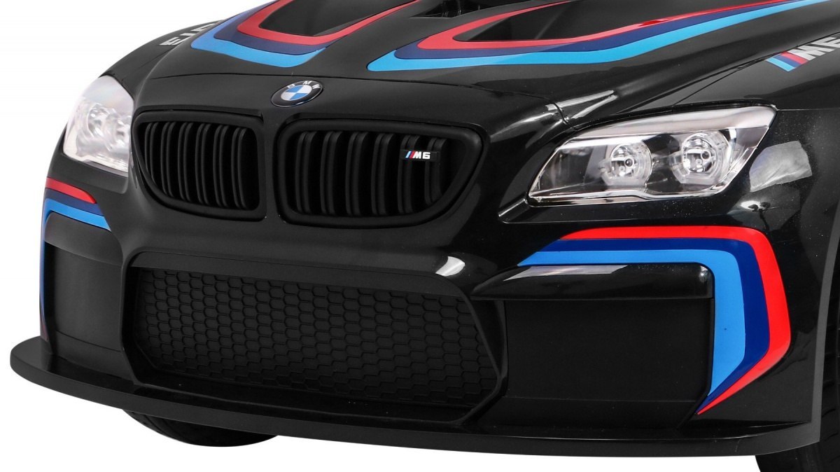 Samochód AUTO na akumulator BMW M6 GT3 Czarny Samochód AUTO na akumulator BMW M6 GT3 Czarny