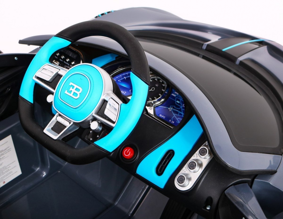 +Pilot SKóra Koła eva Samochód AUTO  na akumulator Bugatti Divo
