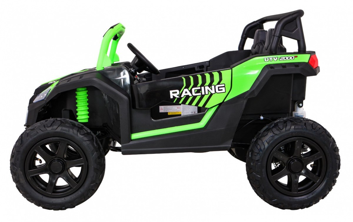 Samochód AUTO  na akumulator Buggy ATV STRONG Racing Zielony