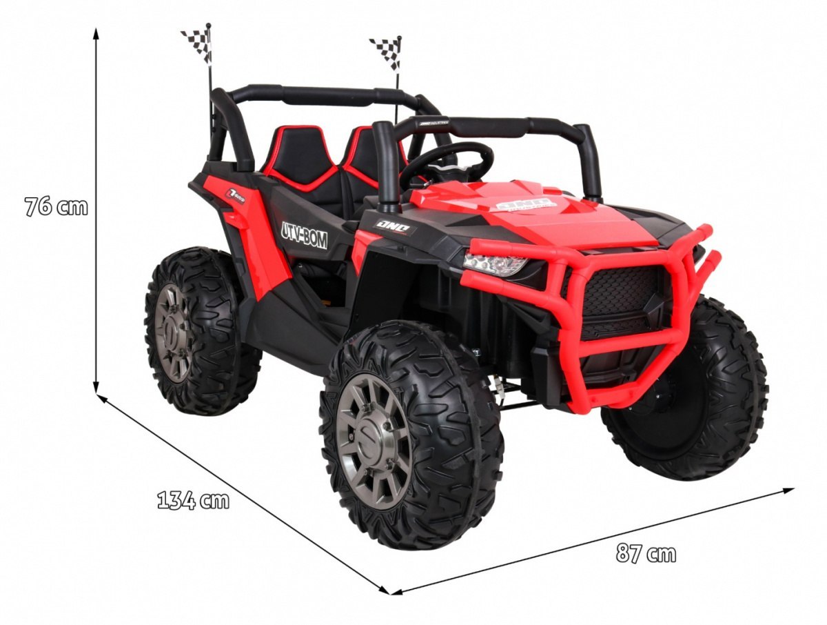Samochód AUTO na akumulator Buggy Racer 4x4 Czerwony Samochód AUTO na akumulator Buggy Racer 4x4 Czerwony