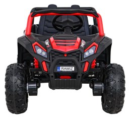 4x4 Samochód AUTO na akumulator Buggy UTV 2000M Racing Czerwony