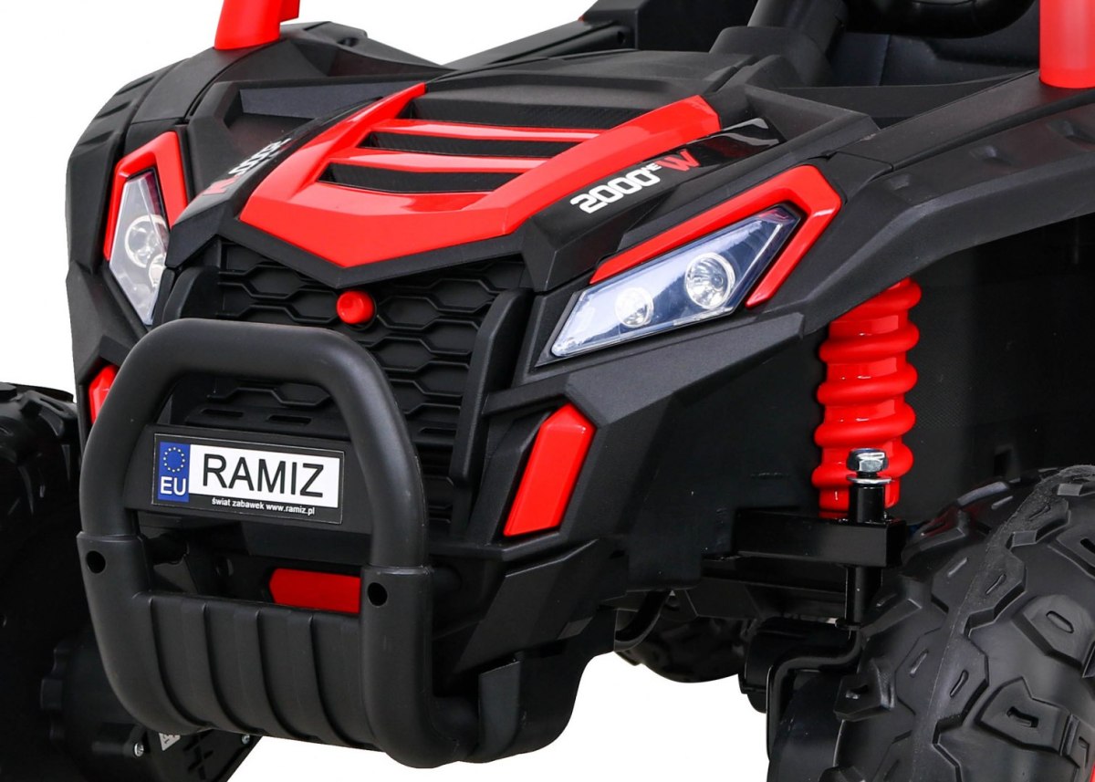 Samochód AUTO na akumulator Buggy UTV 2000M Racing Czerwony Samochód AUTO na akumulator Buggy UTV 2000M Racing Czerwony