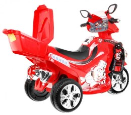 Motor elektryczny dla dzieci skuter  na akumulatorMotorek Czerwony