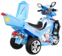 Motor elektryczny dla dzieci skuter  na akumulatorMotorek Niebieski
