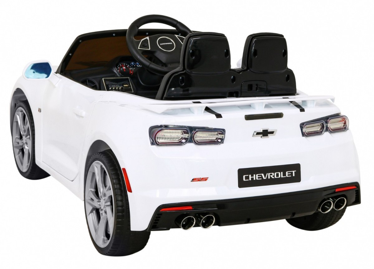 Samochód AUTO  na akumulator Chevrolet CAMARO 2SS Biały