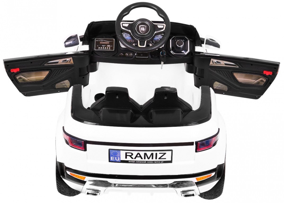 Samochód AUTO na akumulator Dla Dzieci Rapid Racer Biały Samochód AUTO na akumulator Dla Dzieci Rapid Racer Biały