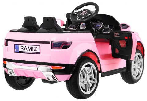 MP3 +KLUCZYK+EVA +Samochód AUTO elektryczny na akumulator Rapid Racer