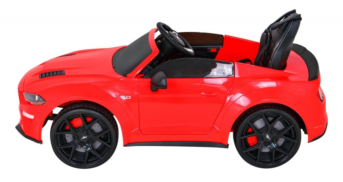 Samochód AUTO  na akumulator Ford Mustang GT Czerwony