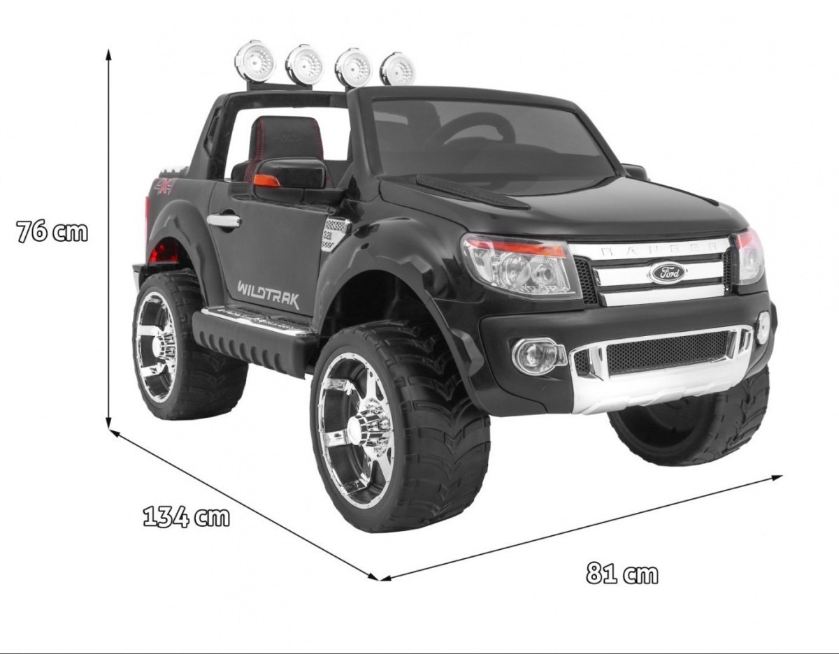 Pojazd Ford Ranger Czarny Pojazd Ford Ranger Czarny