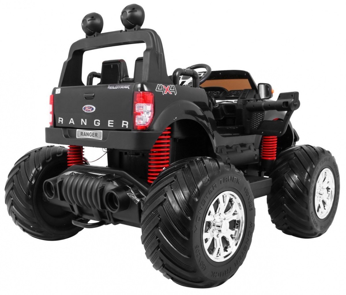 Pojazd Ford Ranger MONSTER 4x4 Czarny Pojazd Ford Ranger MONSTER 4x4 Czarny