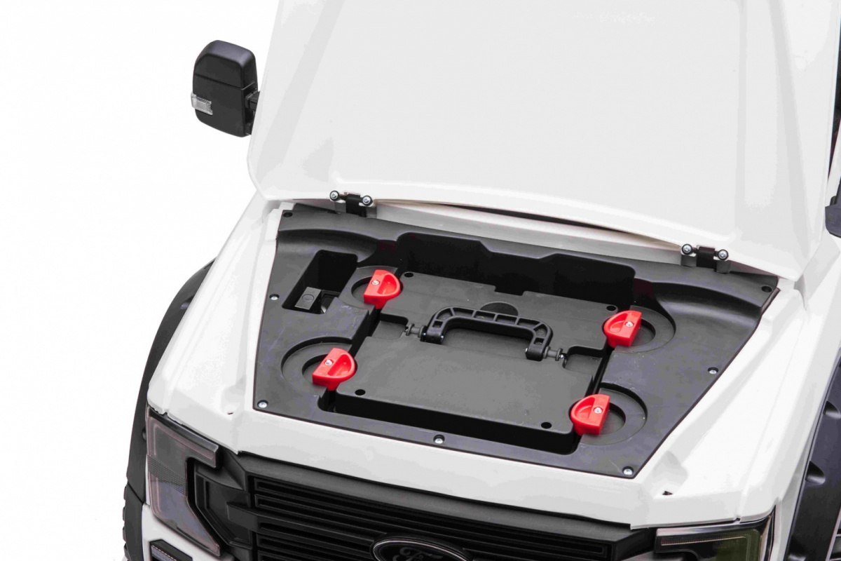 Samochód AUTO na akumulator Ford Super Duty Biały Samochód AUTO na akumulator Ford Super Duty Biały