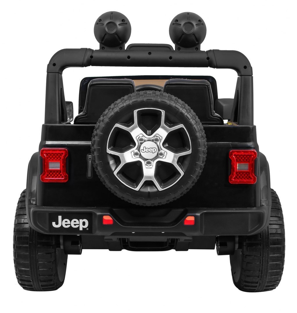 Samochód AUTO na akumulator Jeep Wrangler Rubicon Czarny Samochód AUTO na akumulator Jeep Wrangler Rubicon Czarny