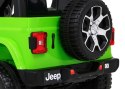 Samochód AUTO  na akumulator Jeep Wrangler Rubicon Zielony