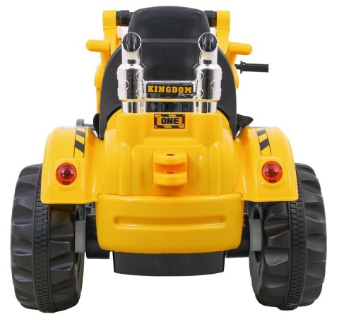 Pojazd Koparka Traktor Żółta