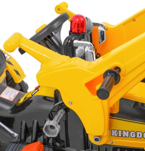 Pojazd Koparka Traktor Żółta