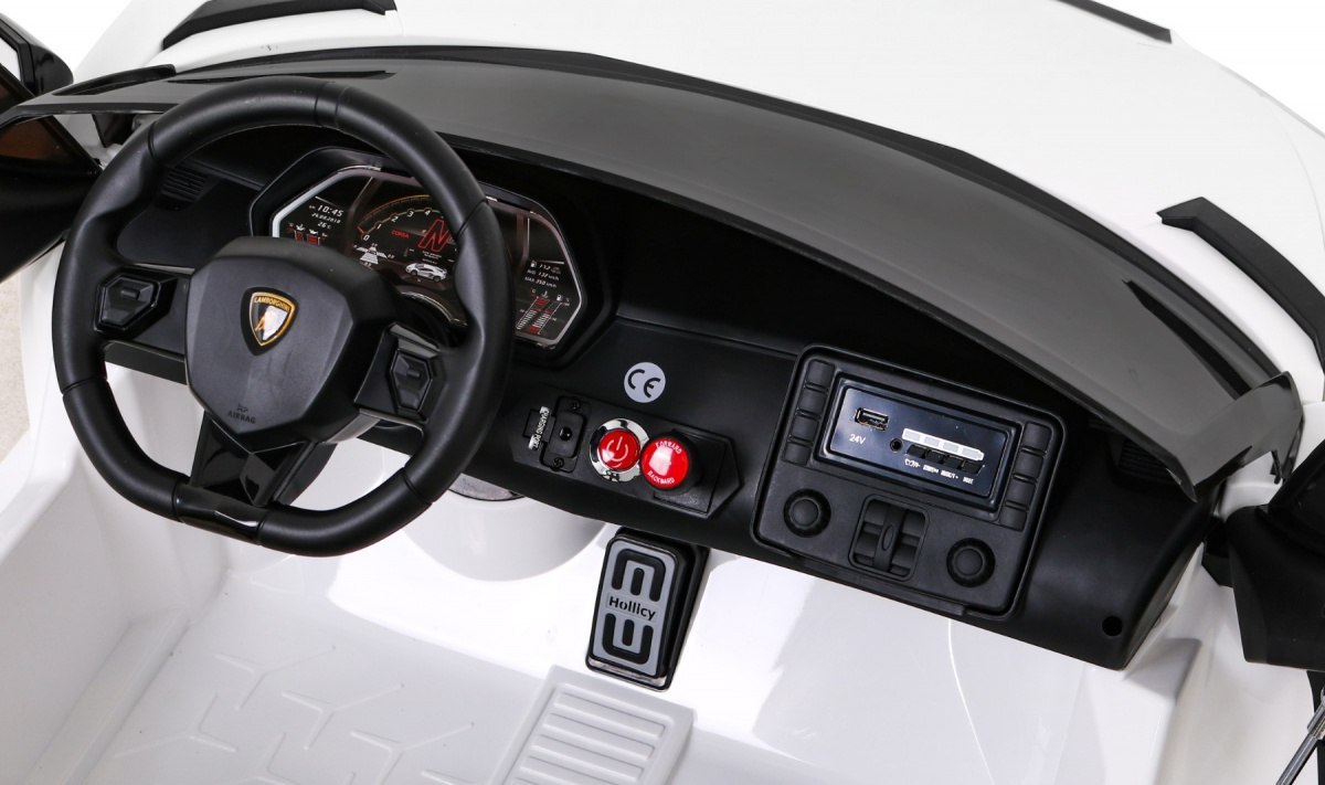 Samochód AUTO  na akumulator Lamborghini SVJ DRIFT Biały
